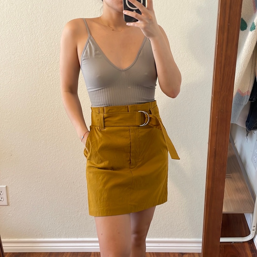 A.L.C. Paperbag Mini Skirt